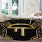 Egypt Amenta Round Carpet Ancient Mythology Underworld Realm
