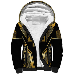 Egypt Amenta Sherpa Hoodie Ancient Mythology Underworld Realm