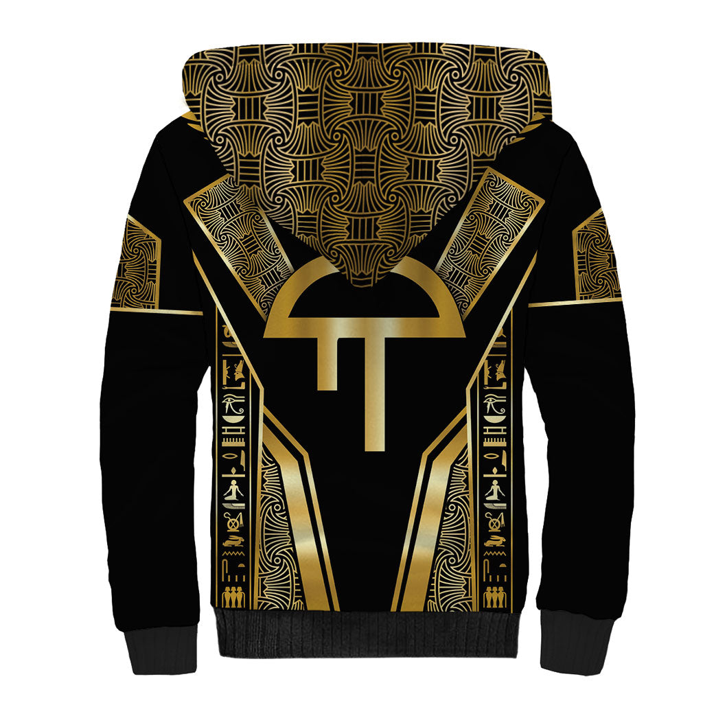 Egypt Amenta Sherpa Hoodie Ancient Mythology Underworld Realm