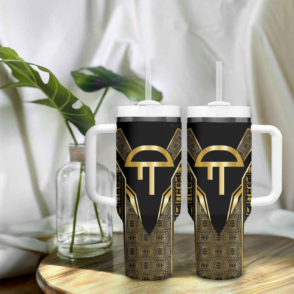 Egypt Amenta Tumbler With Handle Ancient Mythology Underworld Realm
