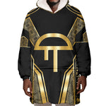 Egypt Amenta Wearable Blanket Hoodie Ancient Mythology Underworld Realm
