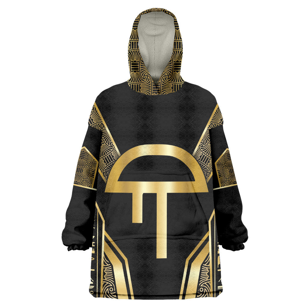 Egypt Amenta Wearable Blanket Hoodie Ancient Mythology Underworld Realm