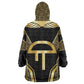 Egypt Amenta Wearable Blanket Hoodie Ancient Mythology Underworld Realm