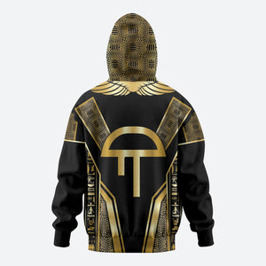 Egypt Amenta Zip Hoodie Ancient Mythology Underworld Realm