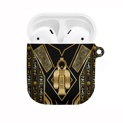Egypt Tyet AirPods Case Ancient Mythology Knot Of Isis Gold