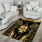 Egypt Tyet Area Rug Ancient Mythology Knot Of Isis Gold