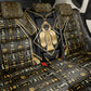 Egypt Tyet Back Car Seat Cover Ancient Mythology Knot Of Isis Gold