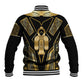 Egypt Tyet Baseball Jacket Ancient Mythology Knot Of Isis Gold
