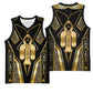 Egypt Tyet Basketball Jersey Ancient Mythology Knot Of Isis Gold