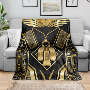 Egypt Tyet Blanket Ancient Mythology Knot Of Isis Gold