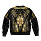 Egypt Tyet Bomber Jacket Ancient Mythology Knot Of Isis Gold