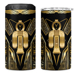 Egypt Tyet 4 in 1 Can Cooler Tumbler Ancient Mythology Knot Of Isis Gold