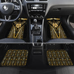 Egypt Tyet Car Mats Ancient Mythology Knot Of Isis Gold