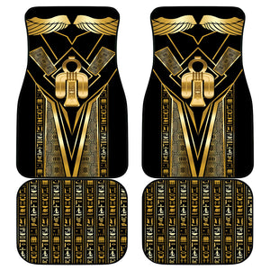 Egypt Tyet Car Mats Ancient Mythology Knot Of Isis Gold
