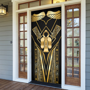 Egypt Tyet Door Cover Ancient Mythology Knot Of Isis Gold