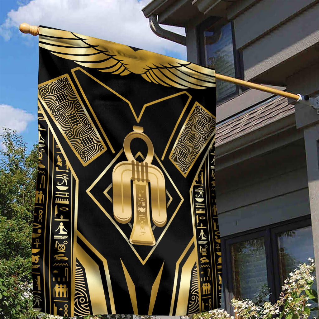 Egypt Tyet Garden Flag Ancient Mythology Knot Of Isis Gold
