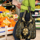 Egypt Tyet Grocery Bag Ancient Mythology Knot Of Isis Gold