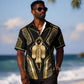 Egypt Tyet Hawaiian Shirt Ancient Mythology Knot Of Isis Gold DT05