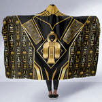 Egypt Tyet Hooded Blanket Ancient Mythology Knot Of Isis Gold