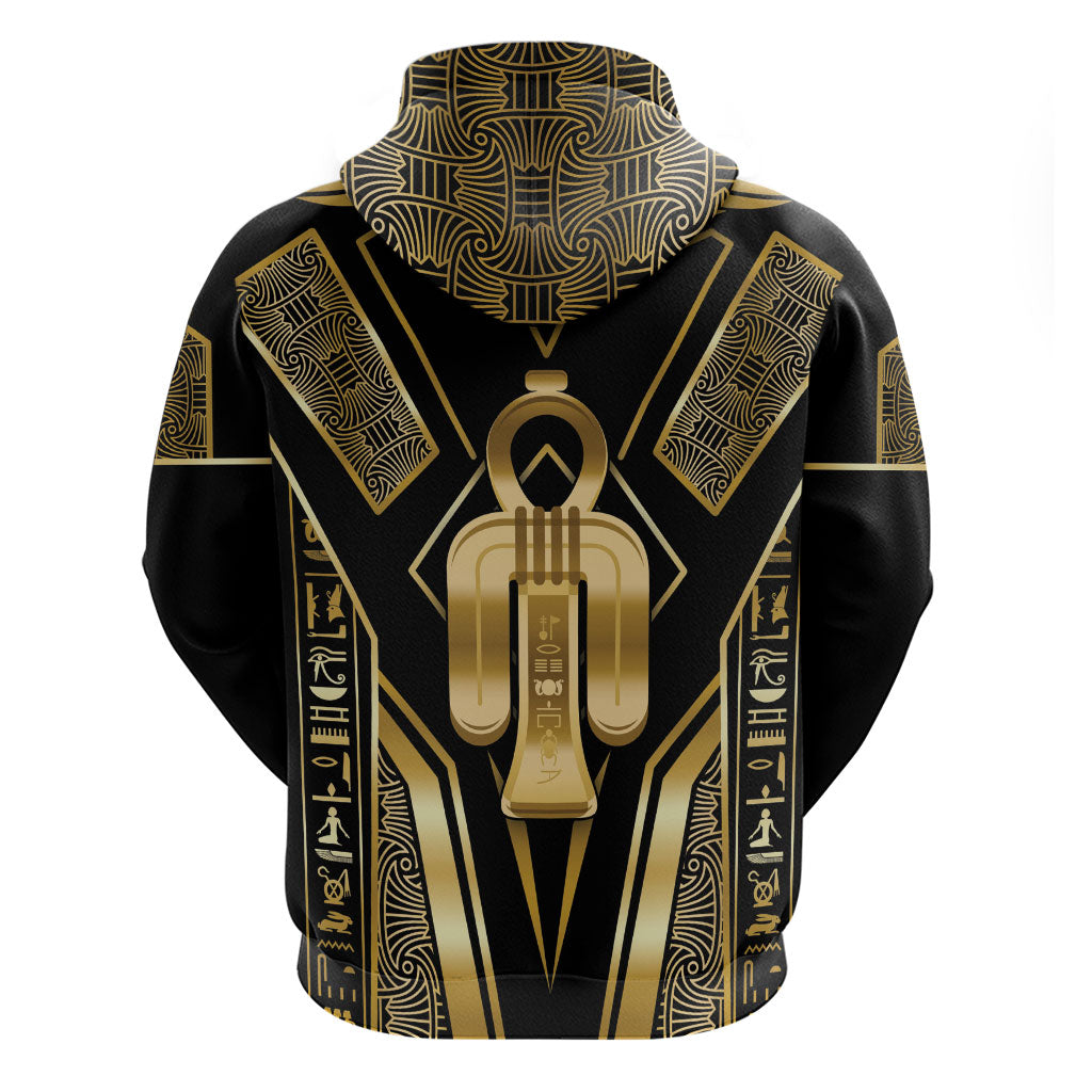 Egypt Tyet Hoodie Ancient Mythology Knot Of Isis Gold