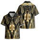Egypt Tyet Kid Hawaiian Shirt Ancient Mythology Knot Of Isis Gold DT05