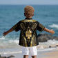 Egypt Tyet Kid Hawaiian Shirt Ancient Mythology Knot Of Isis Gold DT05