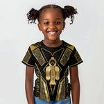 Egypt Tyet Kid T shirt Ancient Mythology Knot Of Isis Gold