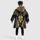 Egypt Tyet Kid Wearable Blanket Hoodie Ancient Mythology Knot Of Isis Gold
