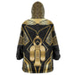 Egypt Tyet Kid Wearable Blanket Hoodie Ancient Mythology Knot Of Isis Gold