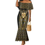Egypt Tyet Mermaid Dress Ancient Mythology Knot Of Isis Gold
