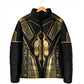 Egypt Tyet Padded Jacket Ancient Mythology Knot Of Isis Gold