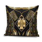 Egypt Tyet Pillow Cover Ancient Mythology Knot Of Isis Gold