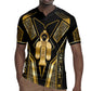 Egypt Tyet Rugby Jersey Ancient Mythology Knot Of Isis Gold