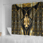 Egypt Tyet Shower Curtain Ancient Mythology Knot Of Isis Gold