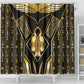 Egypt Tyet Shower Curtain Ancient Mythology Knot Of Isis Gold