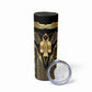 Egypt Tyet Skinny Tumbler Ancient Mythology Knot Of Isis Gold