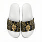 Egypt Tyet Slide Sandals Ancient Mythology Knot Of Isis Gold