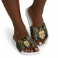 Egypt Tyet Slide Sandals Ancient Mythology Knot Of Isis Gold