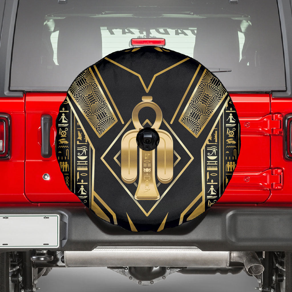 Egypt Tyet Spare Tire Cover Ancient Mythology Knot Of Isis Gold