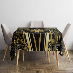 Egypt Tyet Tablecloth Ancient Mythology Knot Of Isis Gold