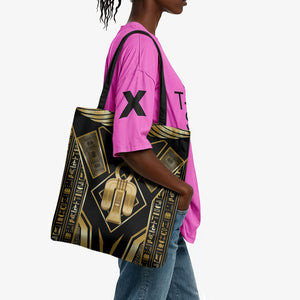 Egypt Tyet Tote Bag Ancient Mythology Knot Of Isis Gold