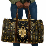 Egypt Tyet Travel Bag Ancient Mythology Knot Of Isis Gold