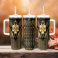 Egypt Tyet Tumbler With Handle Ancient Mythology Knot Of Isis Gold