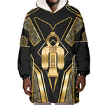 Egypt Tyet Wearable Blanket Hoodie Ancient Mythology Knot Of Isis Gold