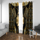 Egypt Tyet Window Curtain Ancient Mythology Knot Of Isis Gold