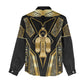 Egypt Tyet Women Casual Shirt Ancient Mythology Knot Of Isis Gold