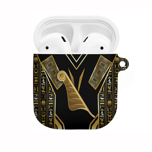 Egypt Feather Of Maat AirPods Case Ancient Mythology Truth And Justice