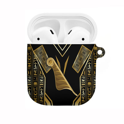Egypt Feather Of Maat AirPods Case Ancient Mythology Truth And Justice
