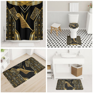 Egypt Feather Of Maat Bathroom Set Ancient Mythology Truth And Justice