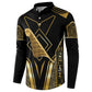 Egypt Feather Of Maat Button Sweatshirt Ancient Mythology Truth And Justice